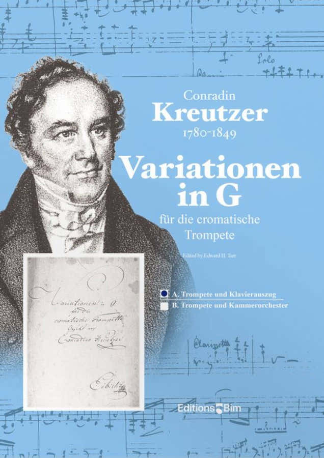 Kreutzer Conradin - Variationen in G - Trompette & Piano