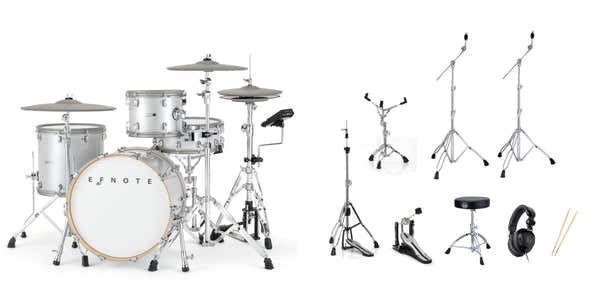 Efnote BUNDLE EFD7 STANDARD SET (WHITE SPARKLE)