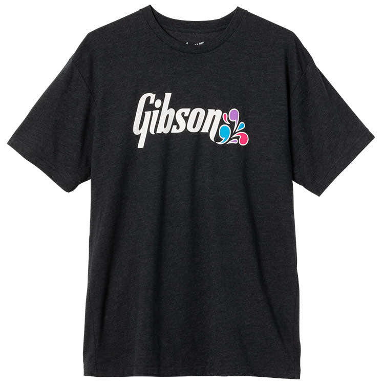 "XL" T-shirt met bloemenlogo (Donkergrijs)