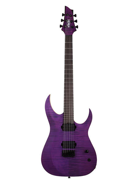 Schecter Tao-6 John Browne Signature Satin Trans Purple