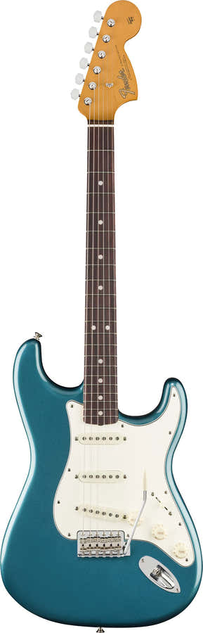 Stratocaster Eind jaren 60 Vintera III RW Oceaanturkoois