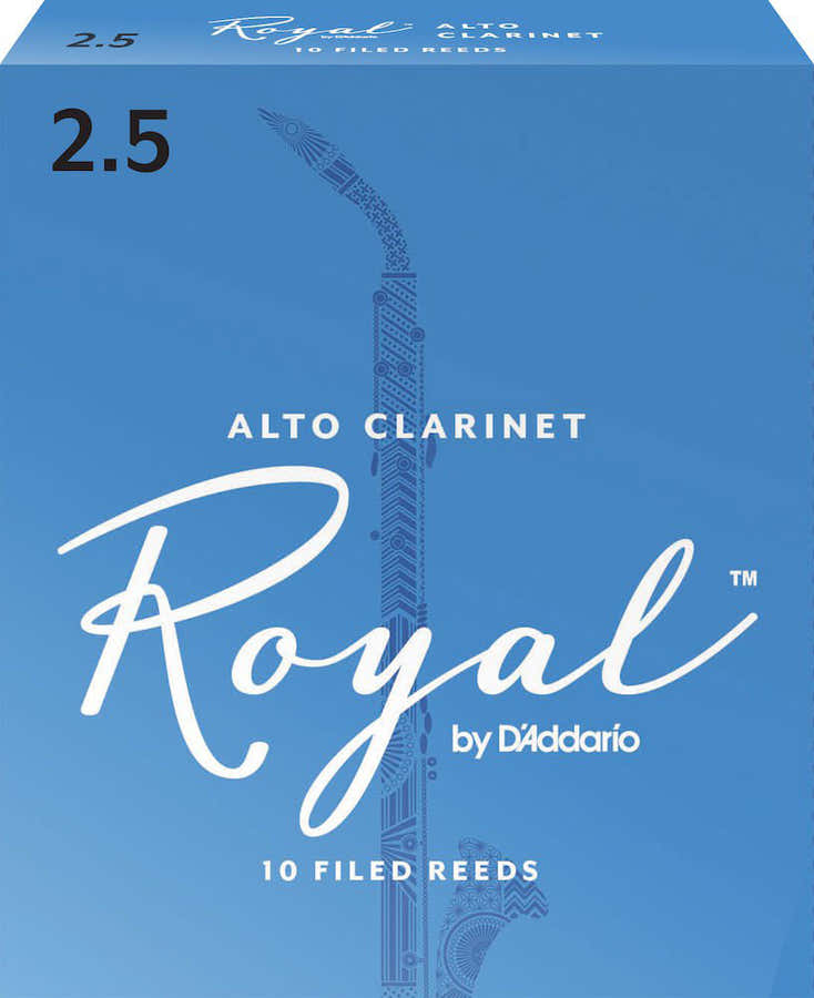 ROYAL ALTO CLARINET REEDS 2.5