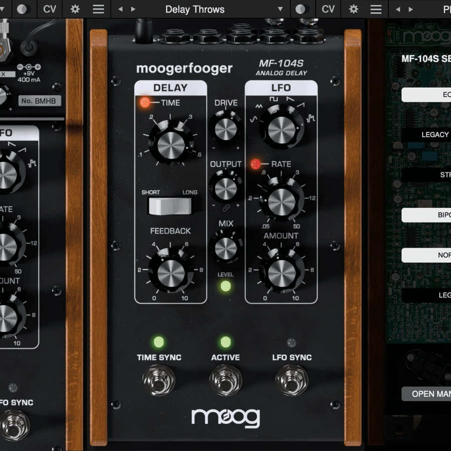 MF-104S Analoge vertraging