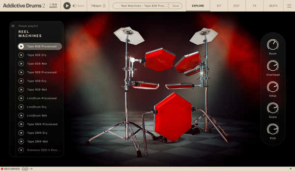 XLN Audio Addictive Drums 2 Reel Machines ADpak