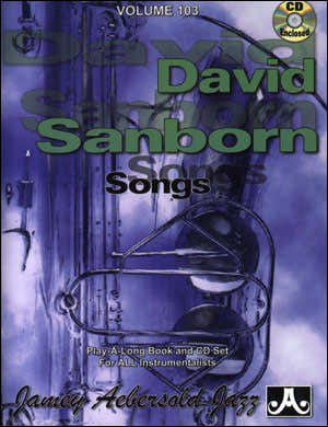 Aebersold N°13 - David Sanborn + CD