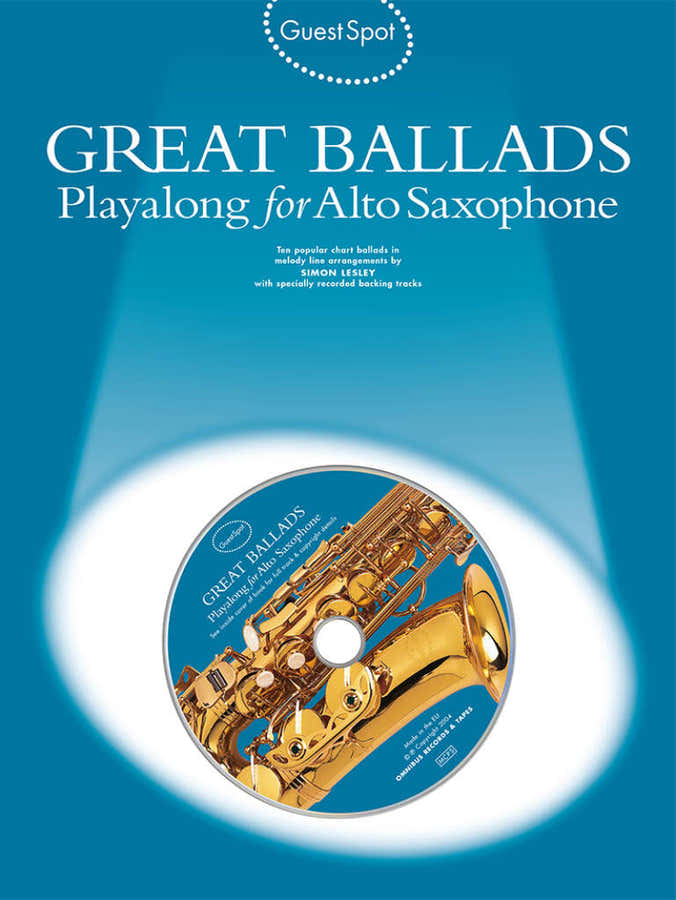 Guest Spot - Grote ballads + Audio - Altsaxofoon
