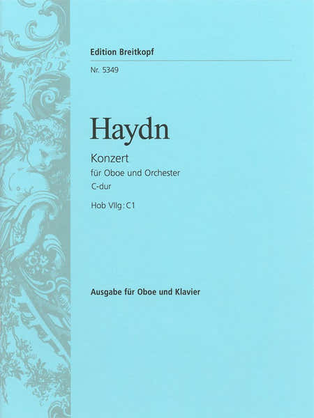 Edition Breitkopf Haydn J. - Oboenkonzert C-Dur Hob Viig:C1 - Hautbois Piano