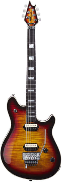 EVH Wolfgang USA EB 3-tone Burst - Gereviseerd
