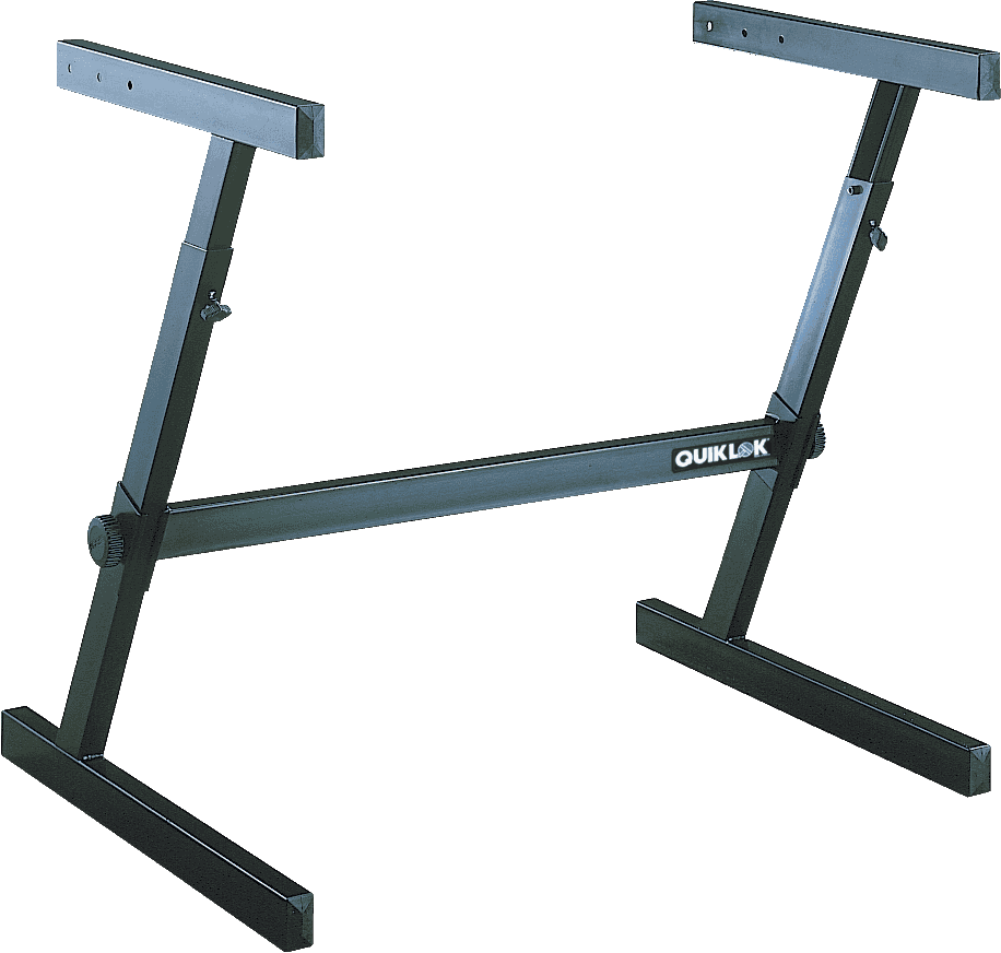 Z716 zwarte keyboardstandaard