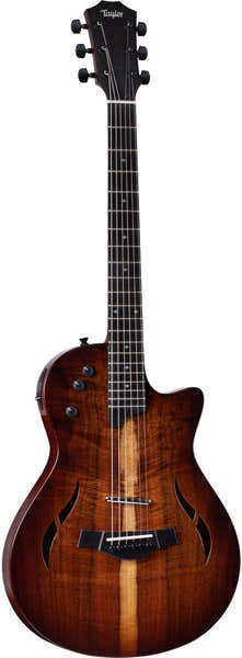 Taylor Guitars T5z Classic Bovenblad van Hawaiiaans koa, geschaduwde randburst
