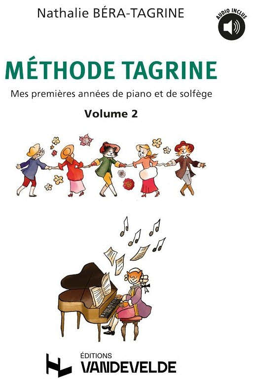 BERA-tagrine N. - Methode Tagrine Vol. 2 - Piano + Audio