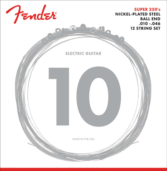 Fender ELECTRIC XII STRINGS NICKEL PLATED STEEL 10-46