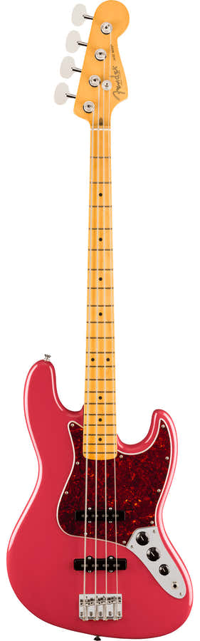 American Professional Classic Jazz Bass MN Vervaagd Dakota Red