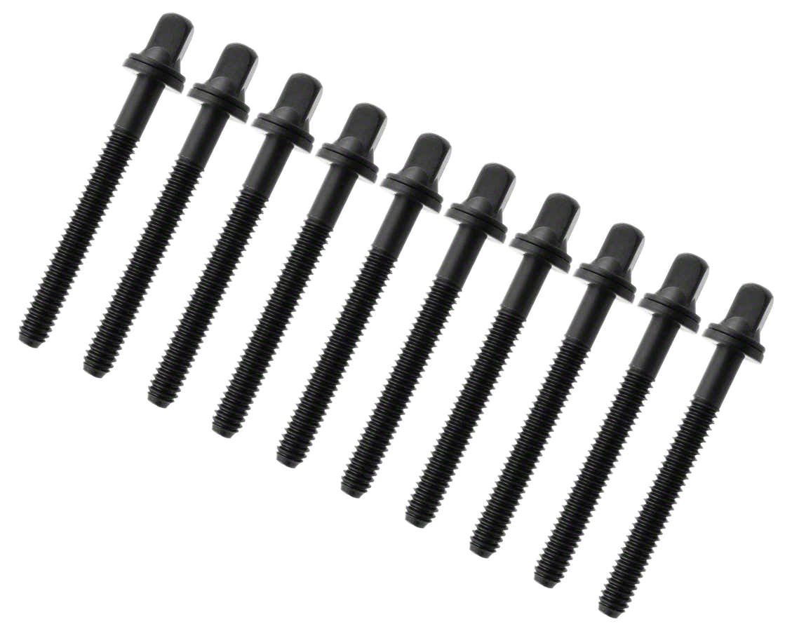 TRC-47W-BK - 47MM TENSION ROD BLACK WITH WASHER - 7/32" THREAD (X10)