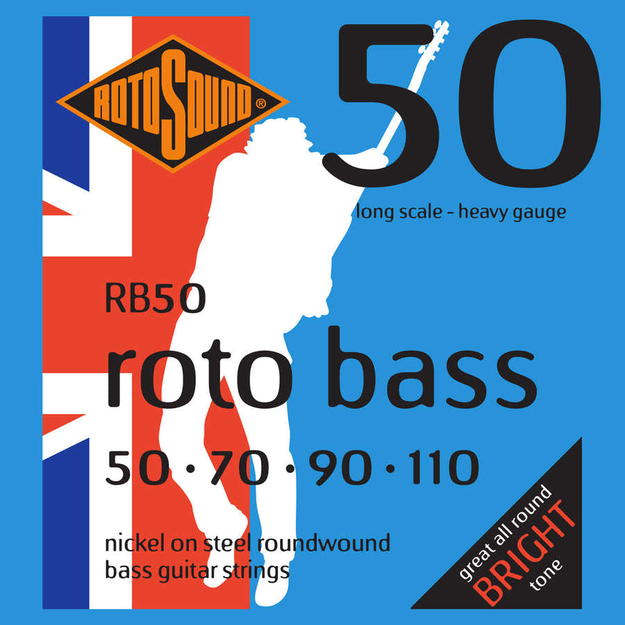 Roto Bass RB50 Nickel zonder zijde 50110