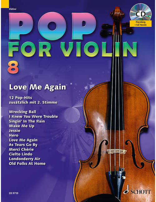 ZLANABITNIG MICHAEL - POP FOR VIOLIN BAND 8 - 1-2 VIOLINS