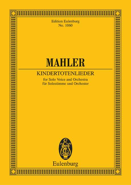 Mahler Gustav - Kindertotenlieder - Solostem en orkest