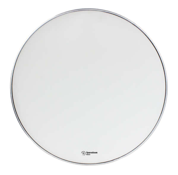 M2W22B - 22" BASS DRUM MESH HEAD MUTE 2-PLY - SILENT - WHITE