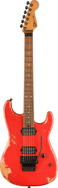 Charvel Style 1 FR San Dimas HH Pro-Mod PF Relic Verweerd Oranje