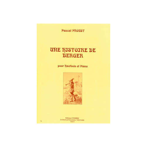 Proust - Une Histoire De Berger - Hautbois et Piano
