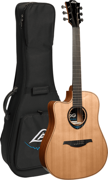 Lâg Bluewave 2 TLBW2DCE Dreadnought Cutaway Linkshandig