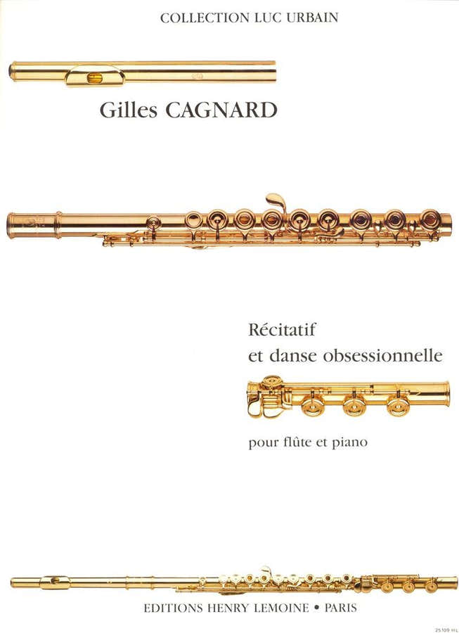 Cagnard - Récitatif & Danse Obsession. - Flûte et Piano