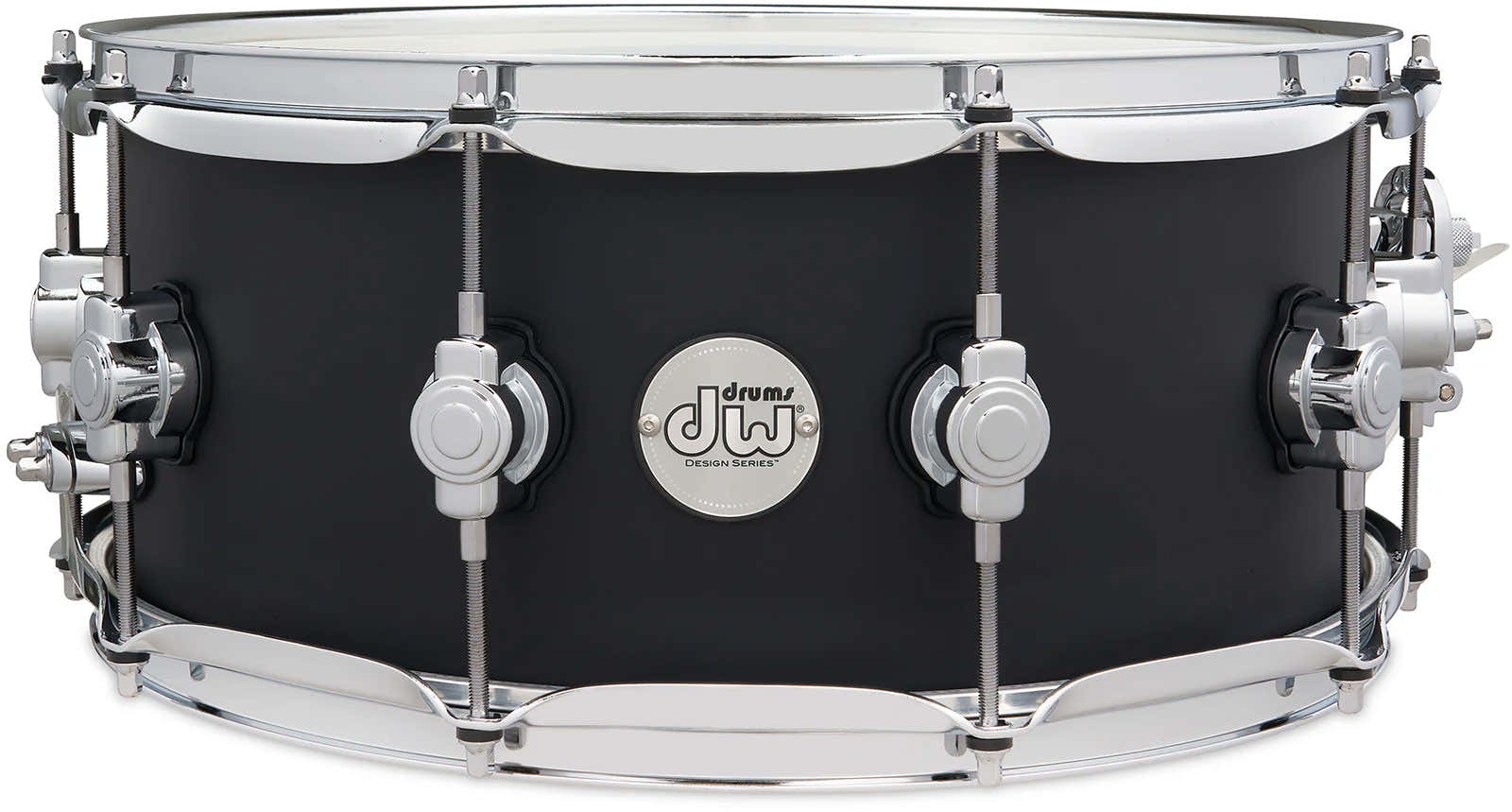 Snaredrum Design Series Black Satin 14X6
