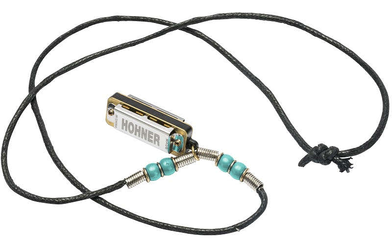 Mini Harp Collier Turquoise - 4 Trous