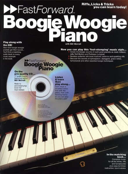 Wise Publications Worrall Bill - Fast Forward - Boogie Woogie + CD - Piano