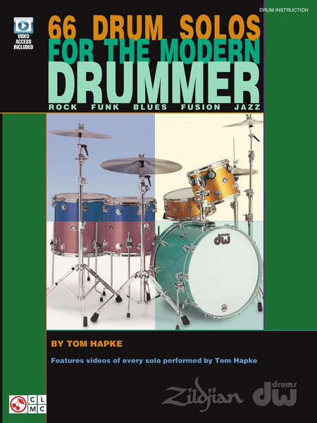 Cherry Lane 66 Drum Solos for the Modern Drummer