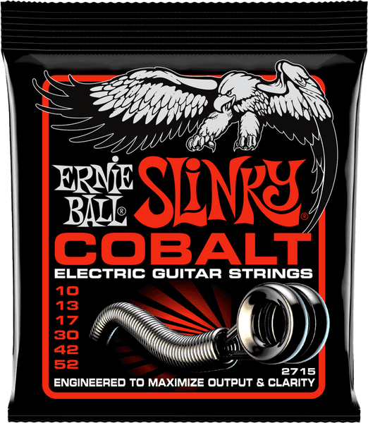 Ernie Ball 2715 Slinky Cobalt Skinny Top Heavy Bottom 10-52