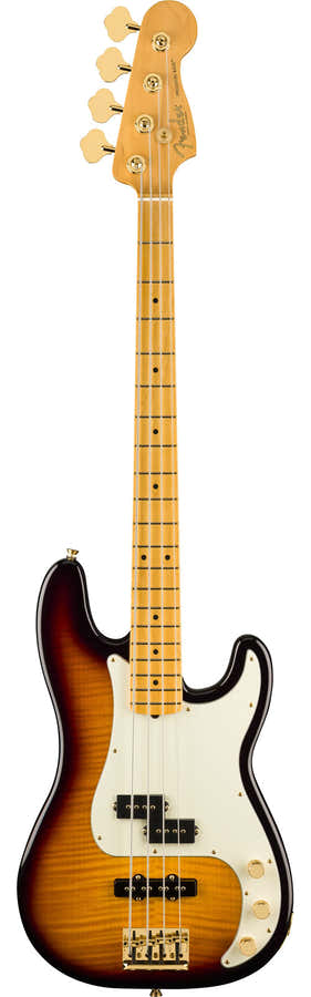 PJ Bass American Professional II LTD 75 Anni MN 2-kleurige Sunburst