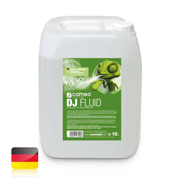 DJ FLUID 10L - GEMIDDELDE DICHTHEID EN HOUDENDE ROOKMACHINEVLOEISTOF - 10 L