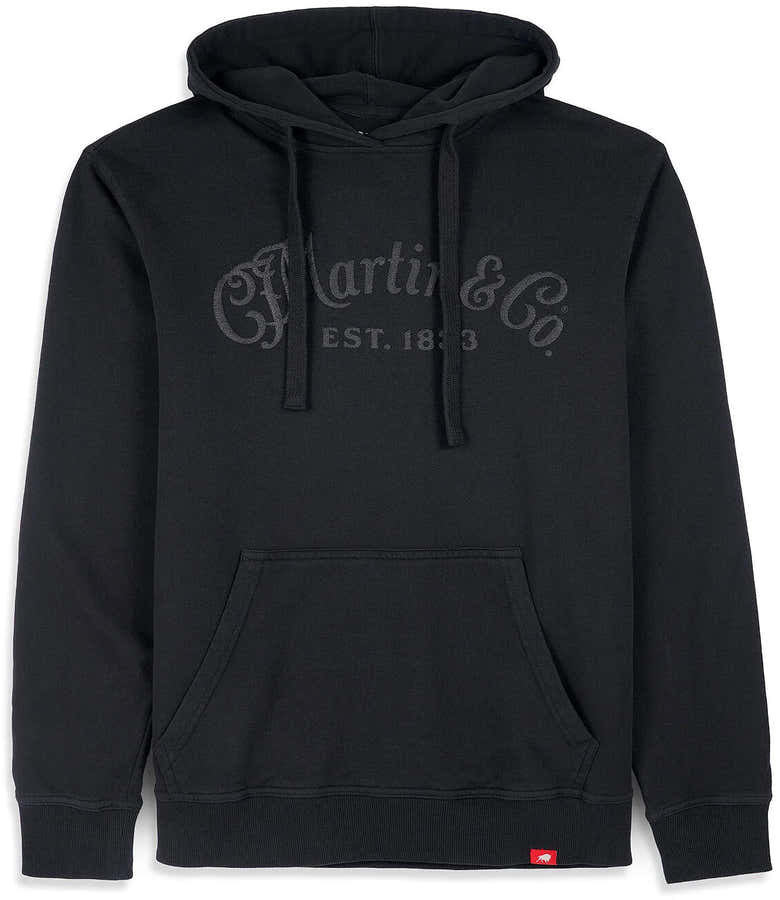 Hoodie Ton-sur-ton Zwart M