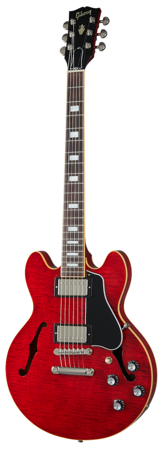 ES-339 Gevlamd 60s Cherry Modern