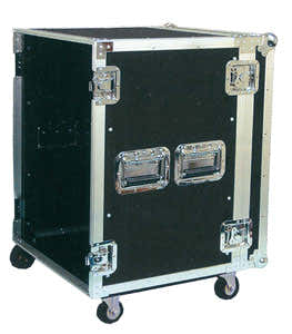 Flightcase met wielen 12u