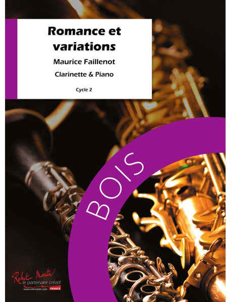 Robert Martin FAILLENOT M. - ROMANCE ET VARIATIONS