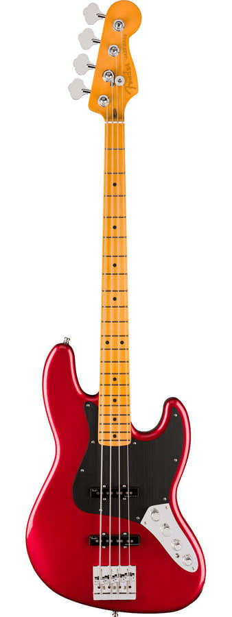 Jazz Bass American Ultra II MN Sinister rood