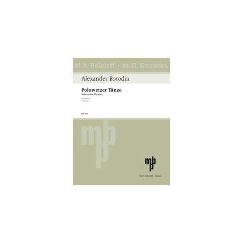 Belaieff Borodine A. - Danses Polovtsiennes - Piano