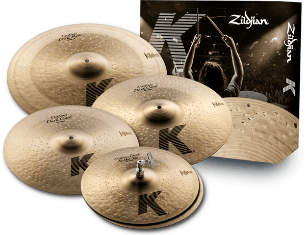 Zildjian KCD900 - K-Custom Set Dark 14/16/20 + 18 Crash