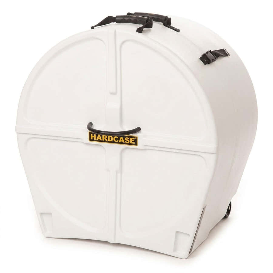 22" Bass Drum Hardcase - White