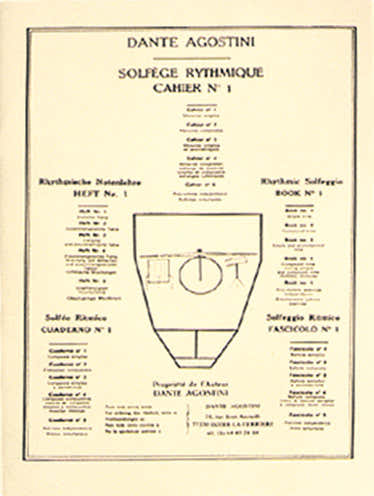 Ritmische solfège Vol.1 - Agostini