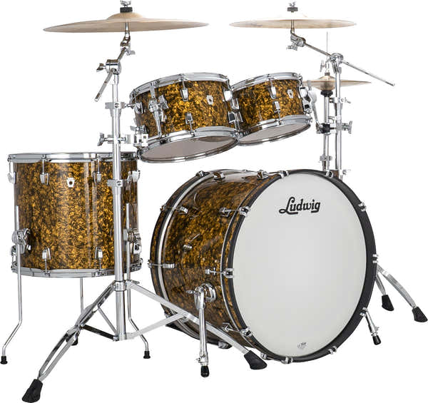 Ludwig Drums Ln34204Ftxa6 - Neusonic 22" Fmod2 - Butterscotch parelmoer
