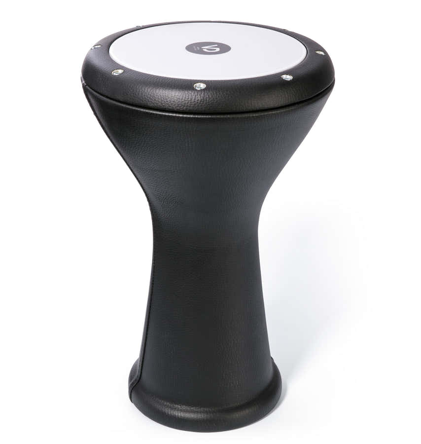 Zwarte Egyptische darbuka