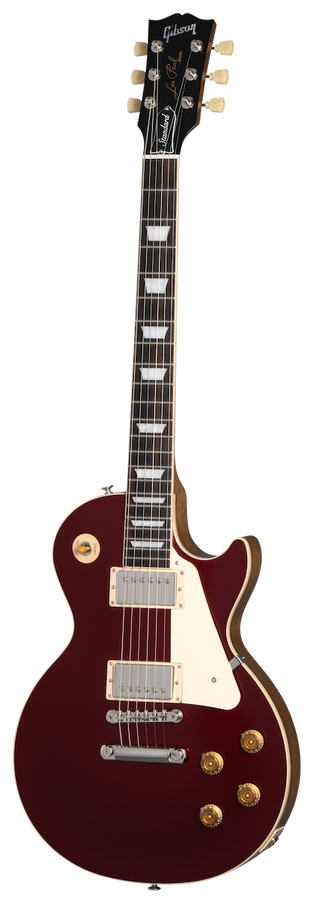 Les Paul Standard 50S Ongemaserde top Sparkling Burgundy top