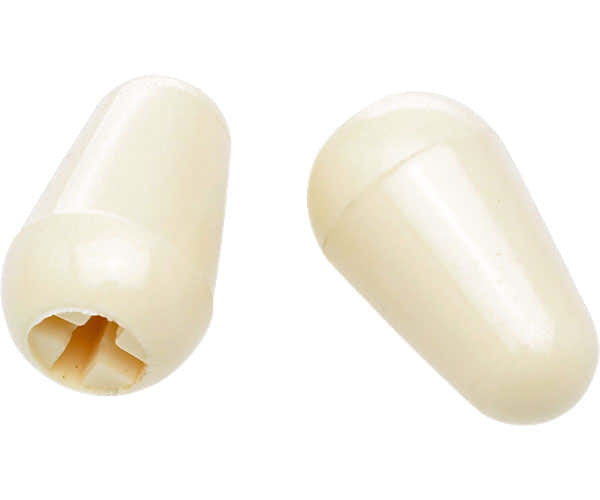 Stratocaster Schakelaartips Verouderd wit (2)