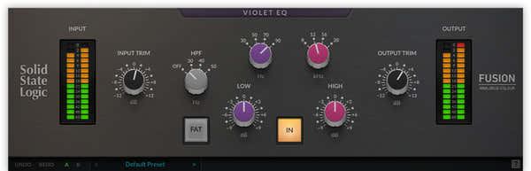 Solid State Logic SSL Fusion Violet EQ
