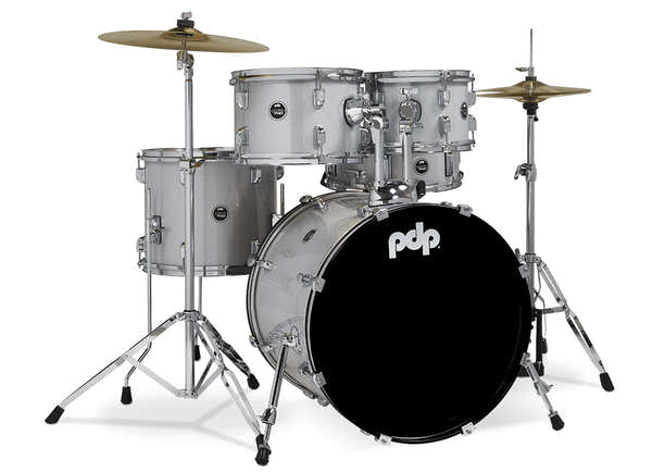 PDP By DW E-DRUMSETS CENTERSTAGE DIAMOND WHITE SPARKLE PDCE2015KTDW
