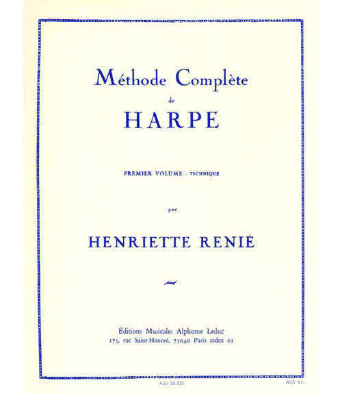 RENIE H. - METHODE DE HARPE