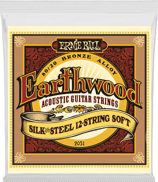 EARTHWOOD ACOUSTIC SILK STEEL 12 STRINGS SOFT 9-9/46-26 2051